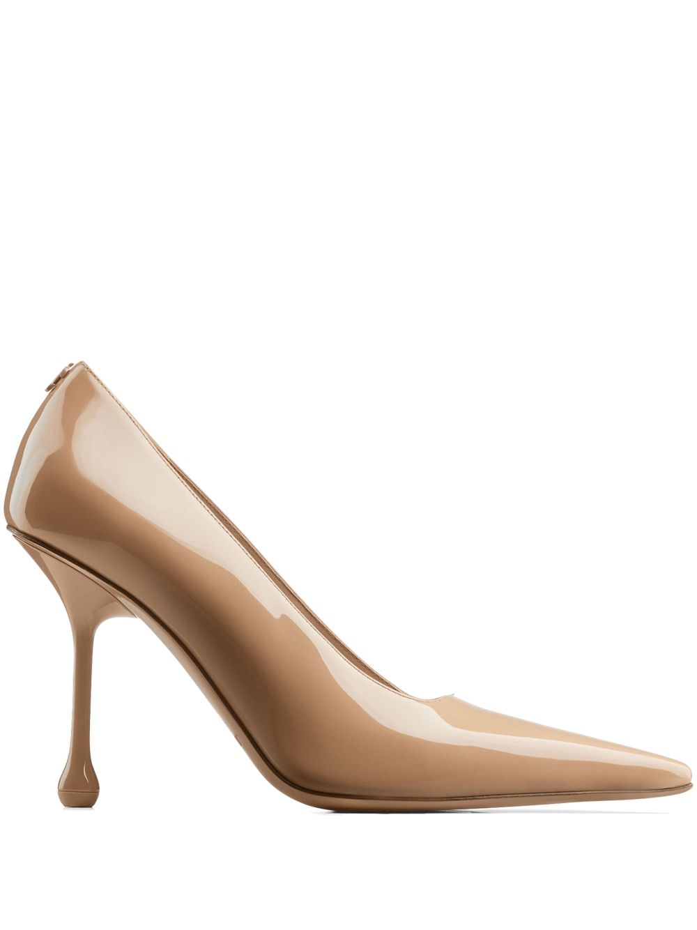 Jimmy Choo Ixia 漆皮高跟鞋 - 中性色