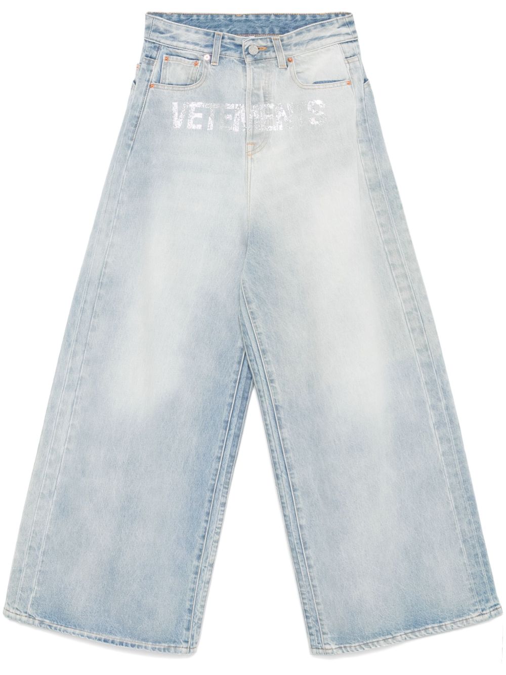 VETEMENTS 宽松牛仔裤 - 蓝色