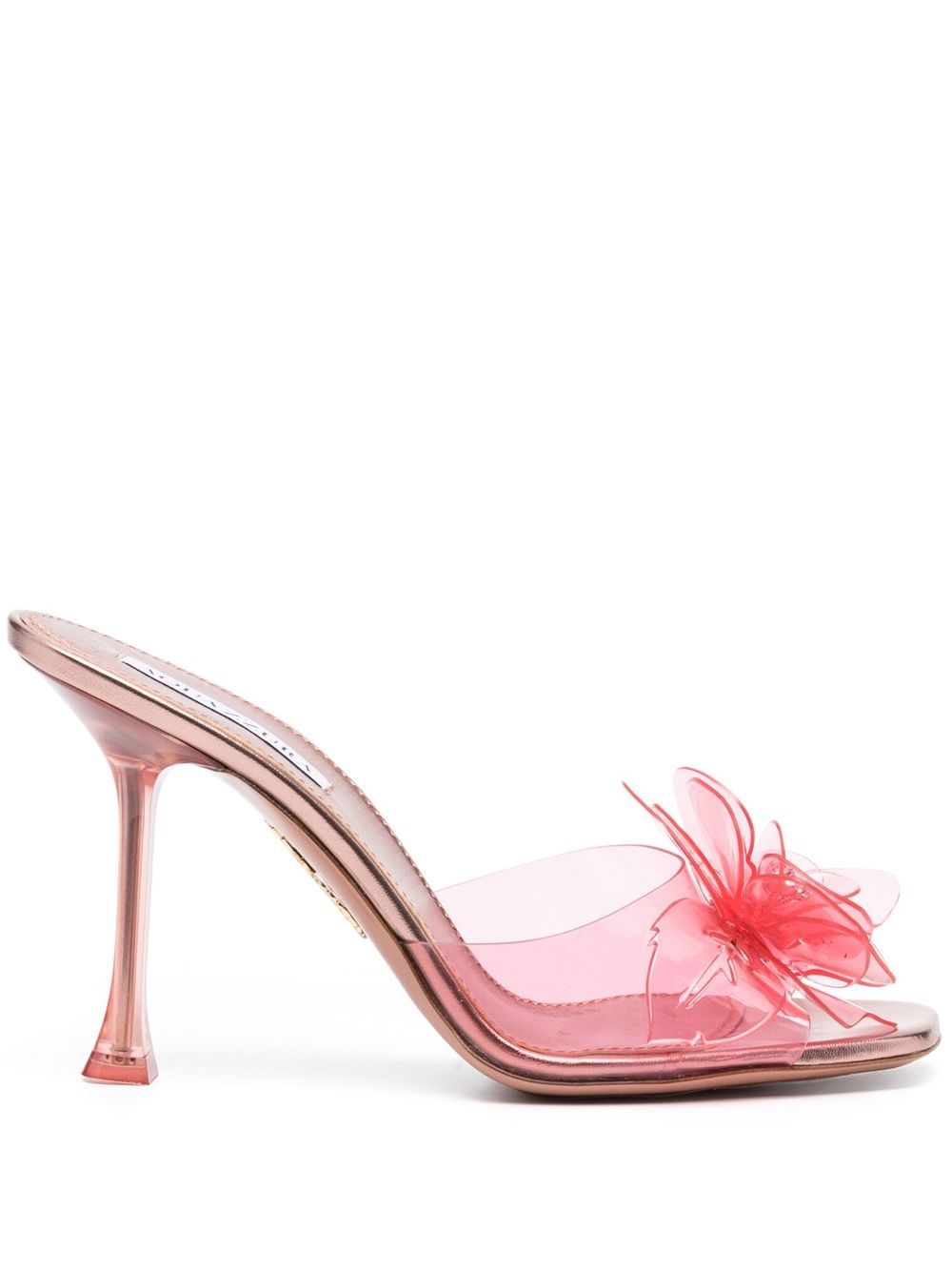 Aquazzura Zsa Zsa 高跟凉鞋 - 粉色