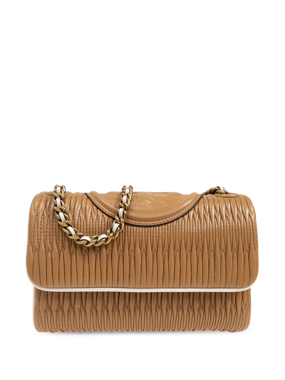 Tory Burch Fleming 小号单肩包 - 中性色