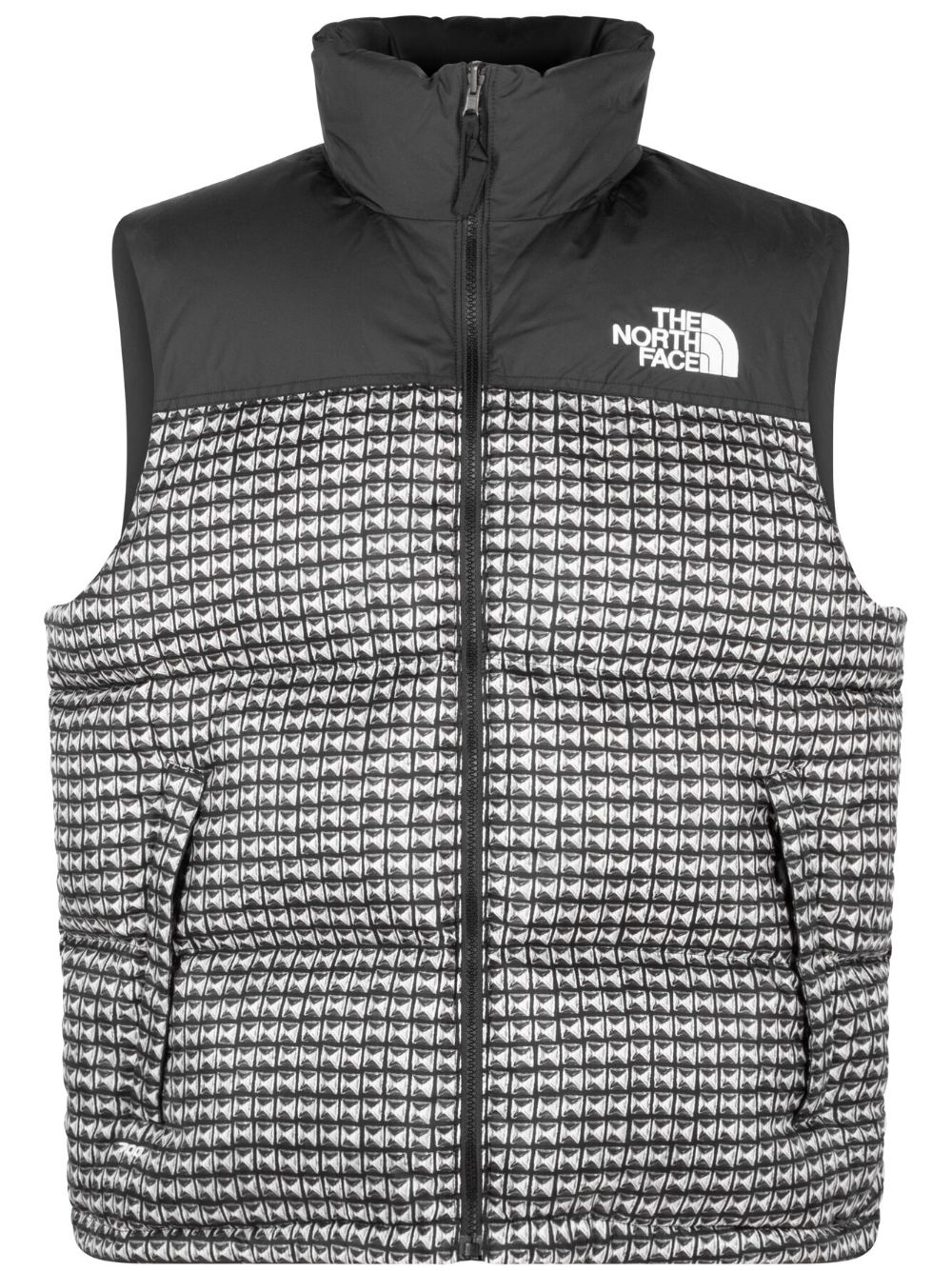 Supreme x The North Face Nuptse 马甲 - 黑色
