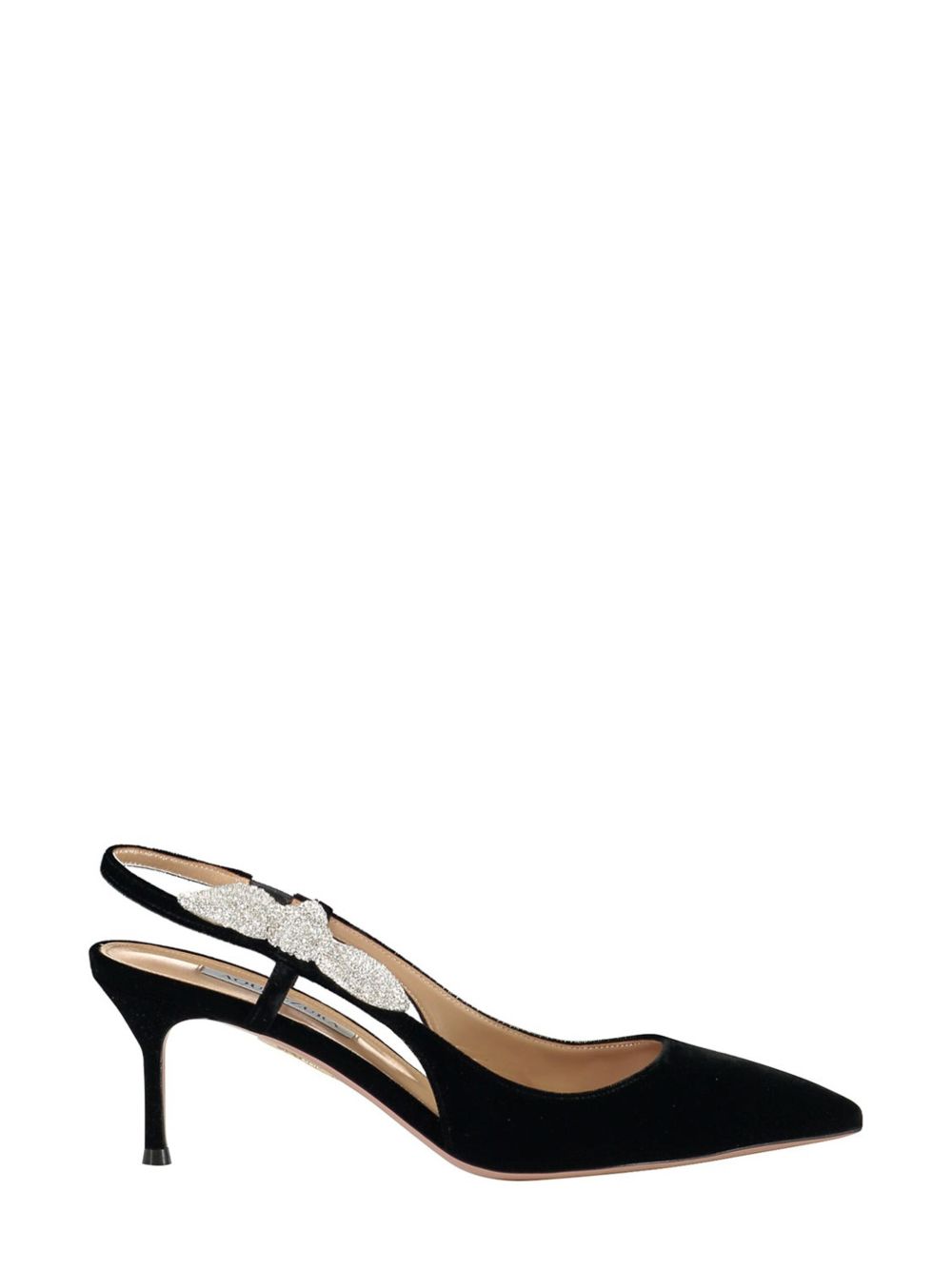 Aquazzura Very Bow Tie 中跟鞋（6.5厘米） - 黑色