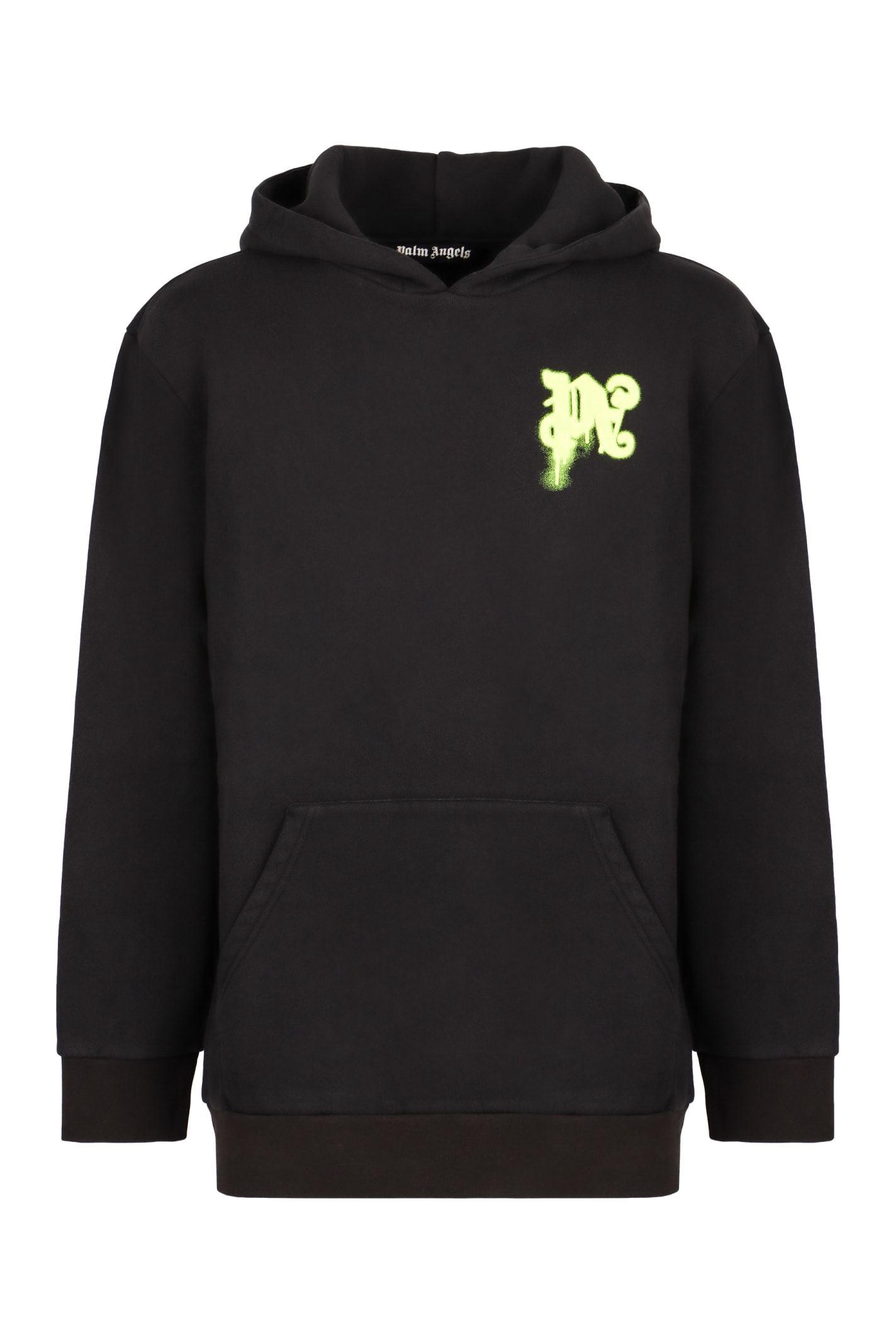 Palm Angels Logo Cotton Hoodie