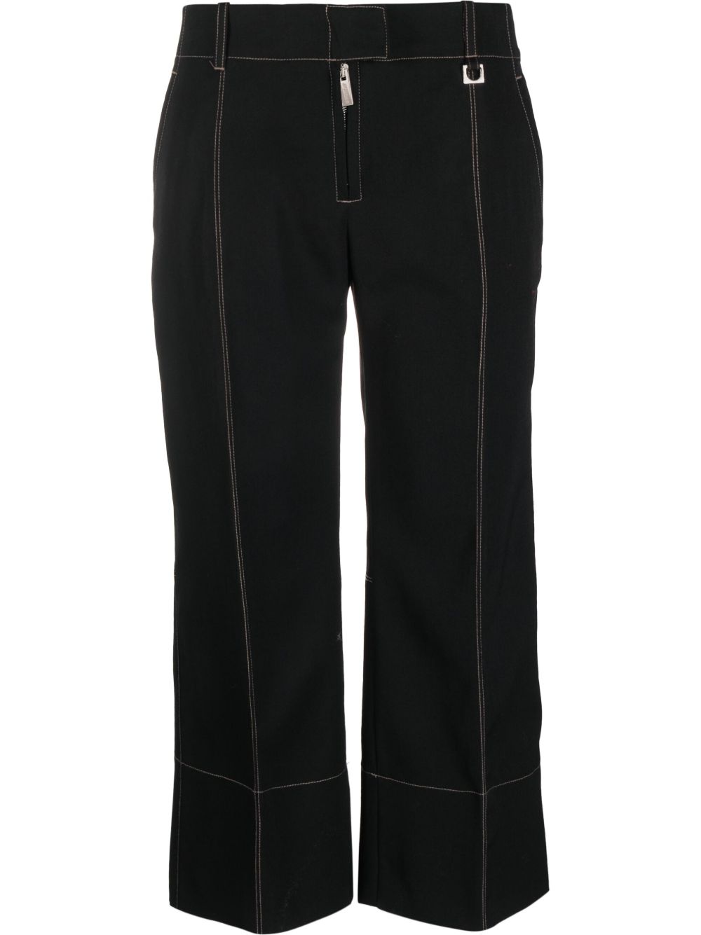 Jacquemus Le pantalon Areia 露踝裤 - 黑色