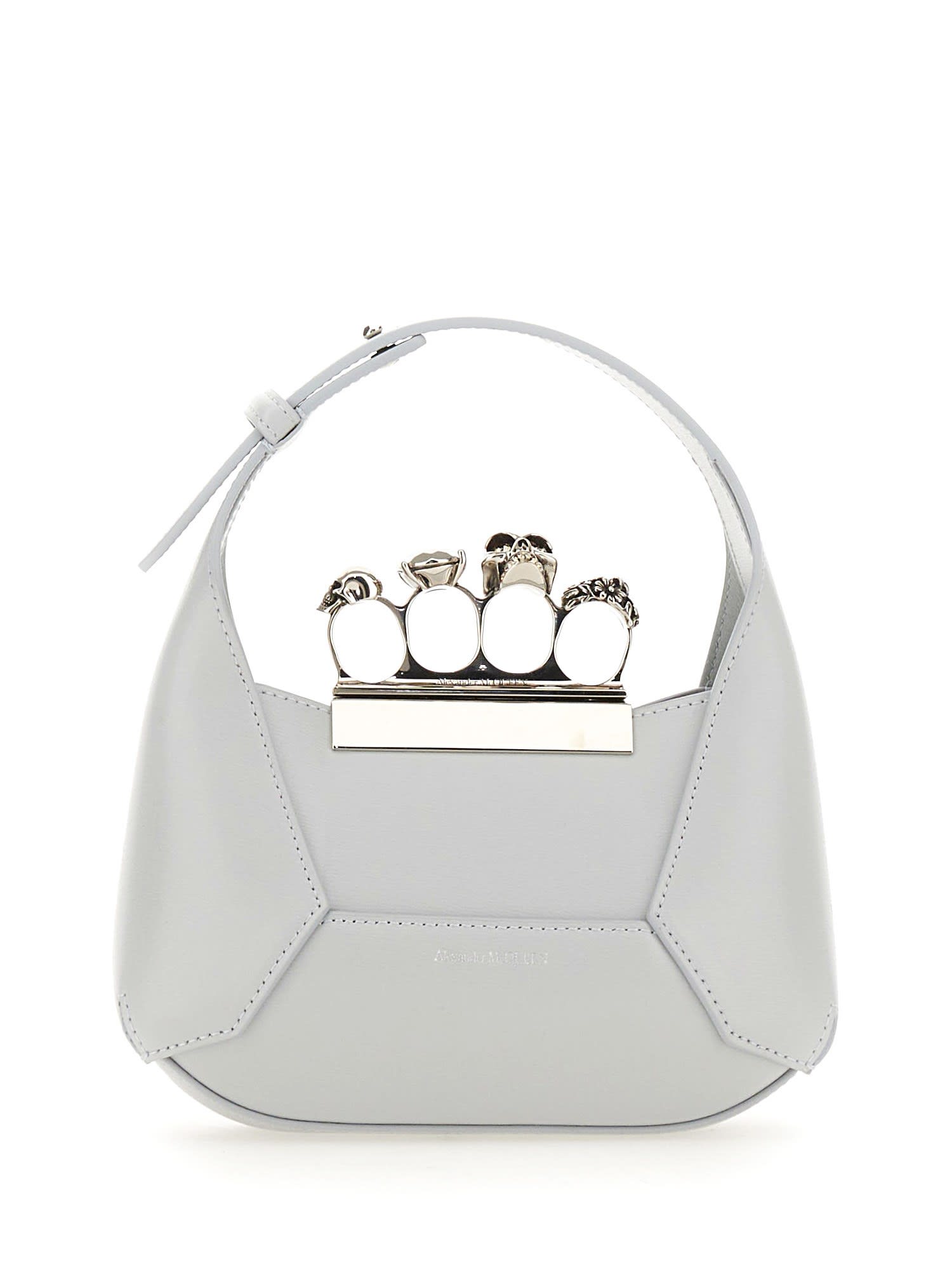 Alexander McQueen Jewelled Mini Hobo Bag