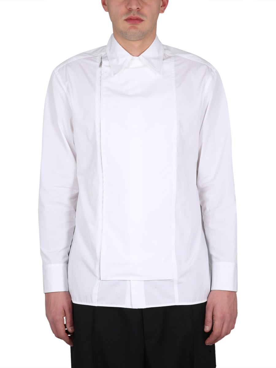 Jil Sander 拉链衬衫