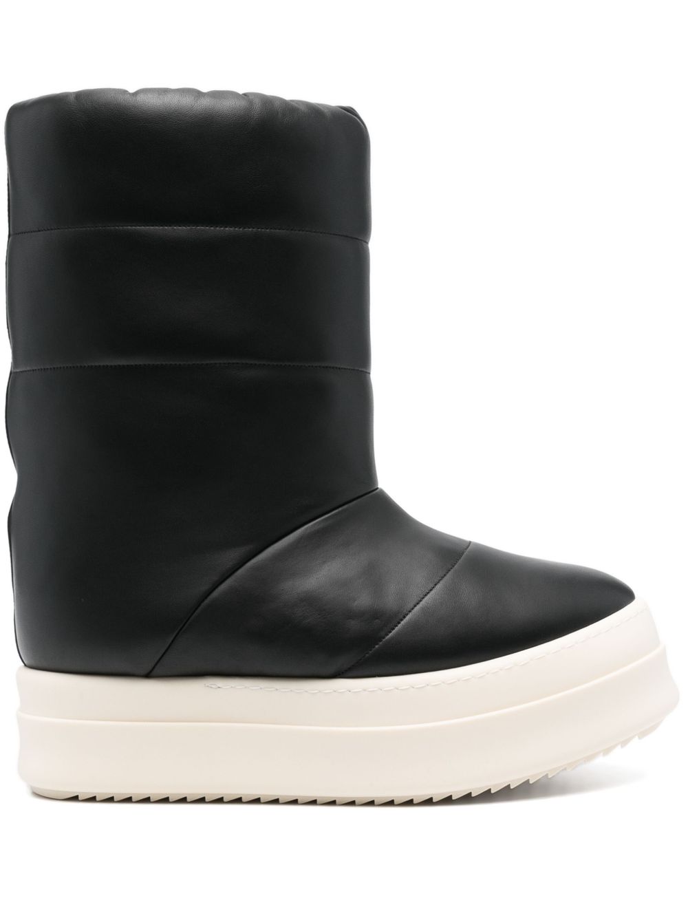 Rick Owens Mega Bumper Lunar 中筒靴 - 黑色