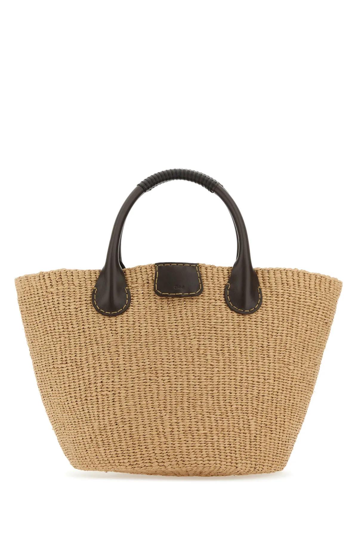 Chloé X Eres 拉菲草大号帕尔马托特包