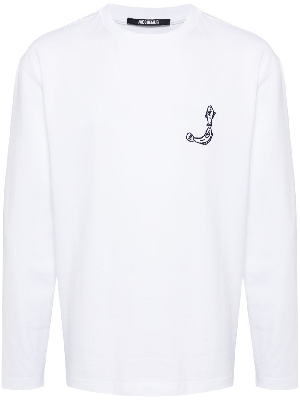 Jacquemus Le Merù Manches Longues T恤 - 白色