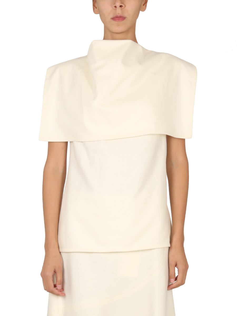 Jil Sander Wool Tops.