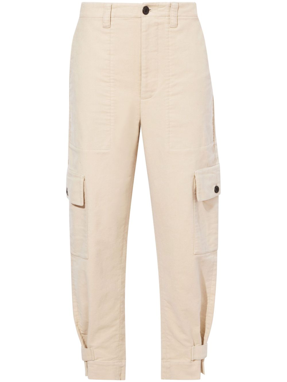 Proenza Schouler White Label Kay 棉工装裤 - 中性色