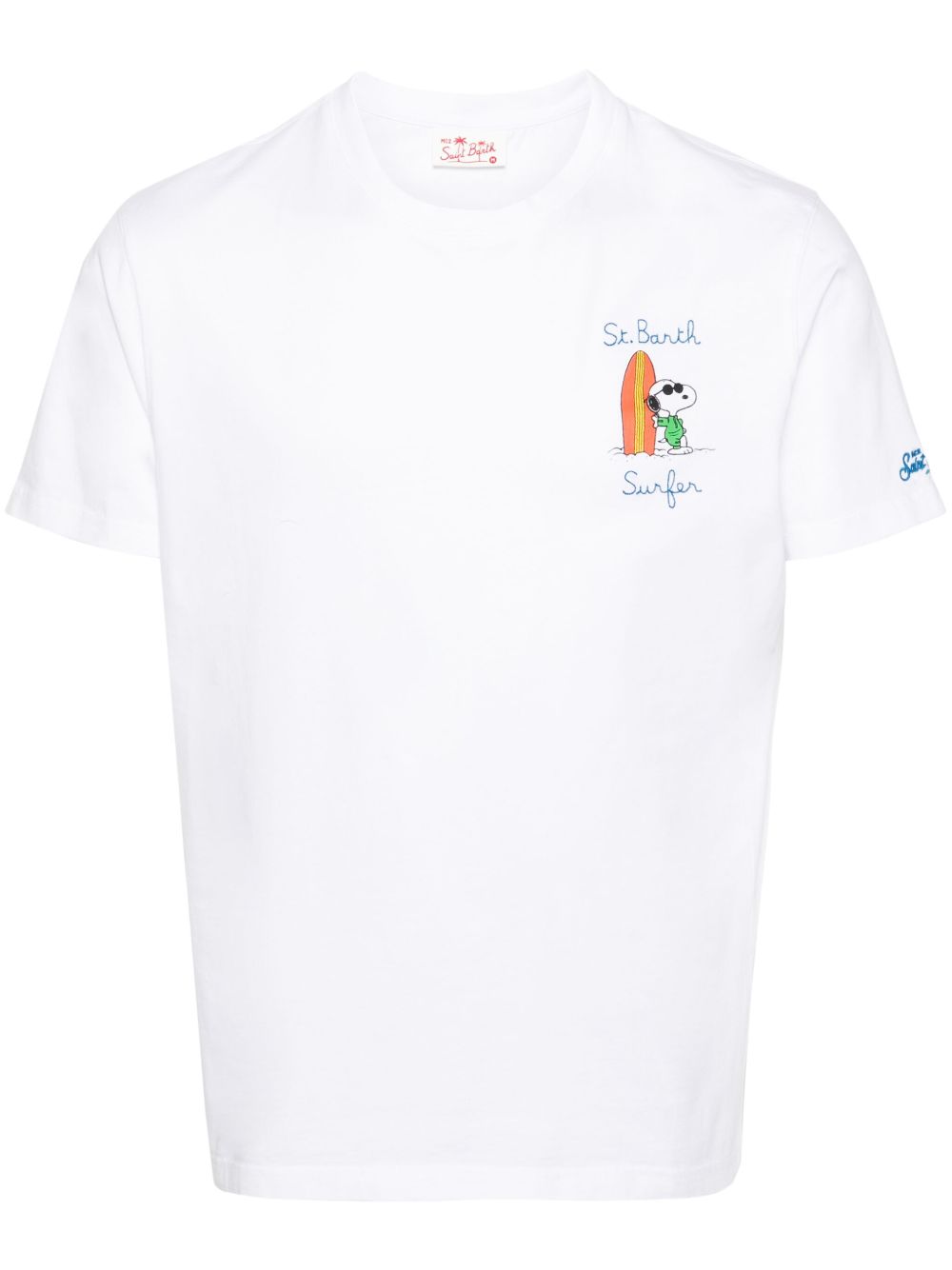 MC2 Saint Barth x Snoopy Peanuts™ 棉T恤 - 白色
