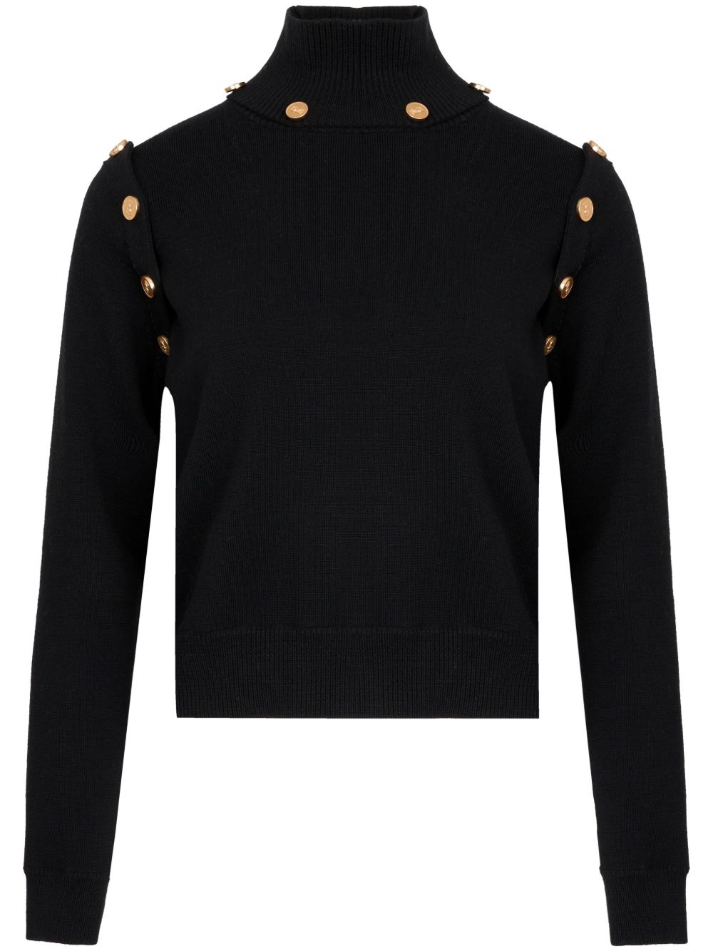 Ports 1961 羊毛毛衣 - 黑色