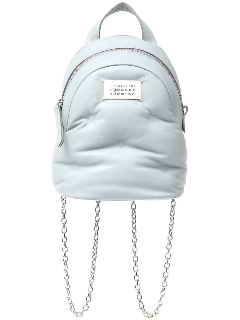 Maison Margiela Glam Slam 皮质双肩包 - 蓝色