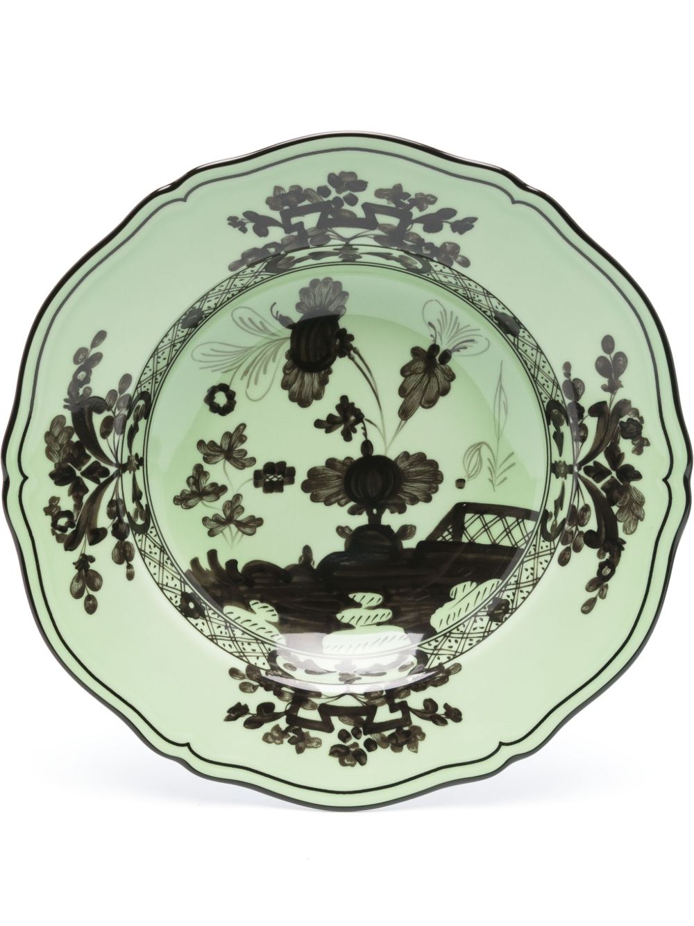 GINORI 1735 Oriente Italiano 陶瓷餐盘套装 - 绿色