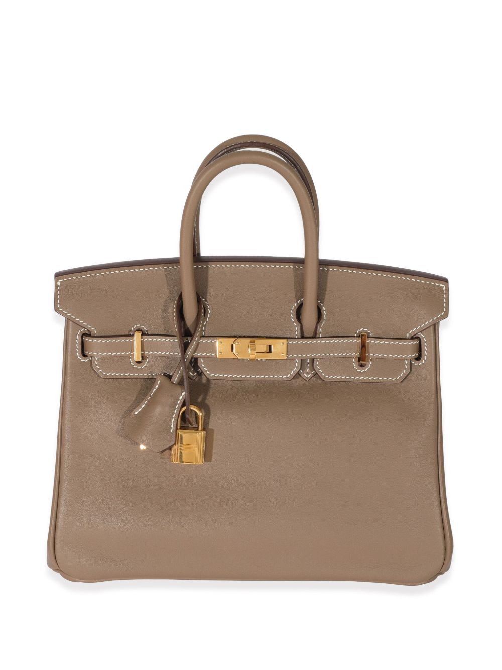 Hermès Pre-Owned Birkin 25 手提包（2016年典藏款） - 褐色