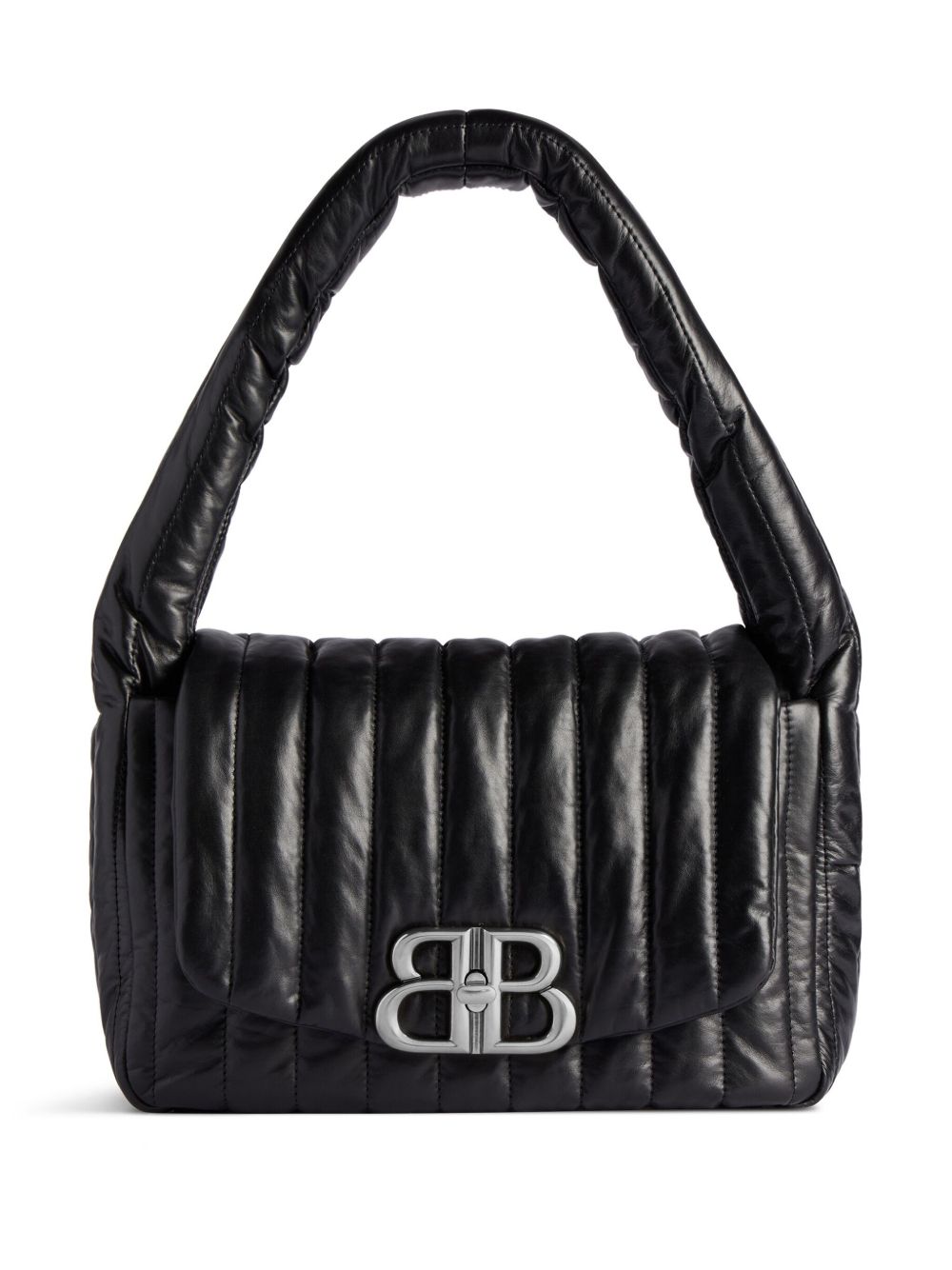 Balenciaga Monaco 小号单肩包 - 黑色