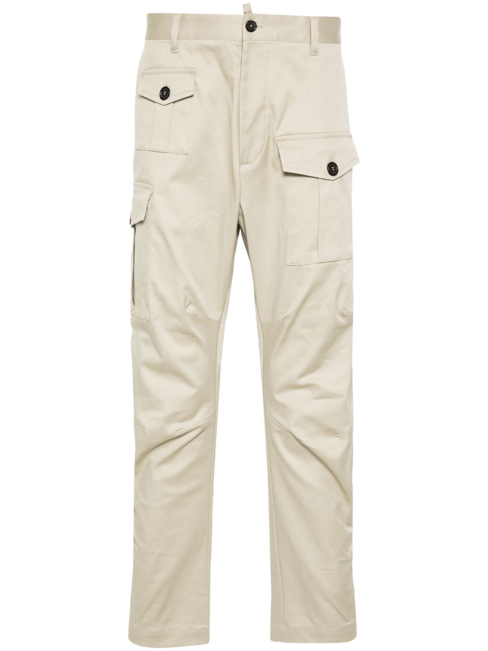 DSQUARED2 logo标牌工装裤 - 806