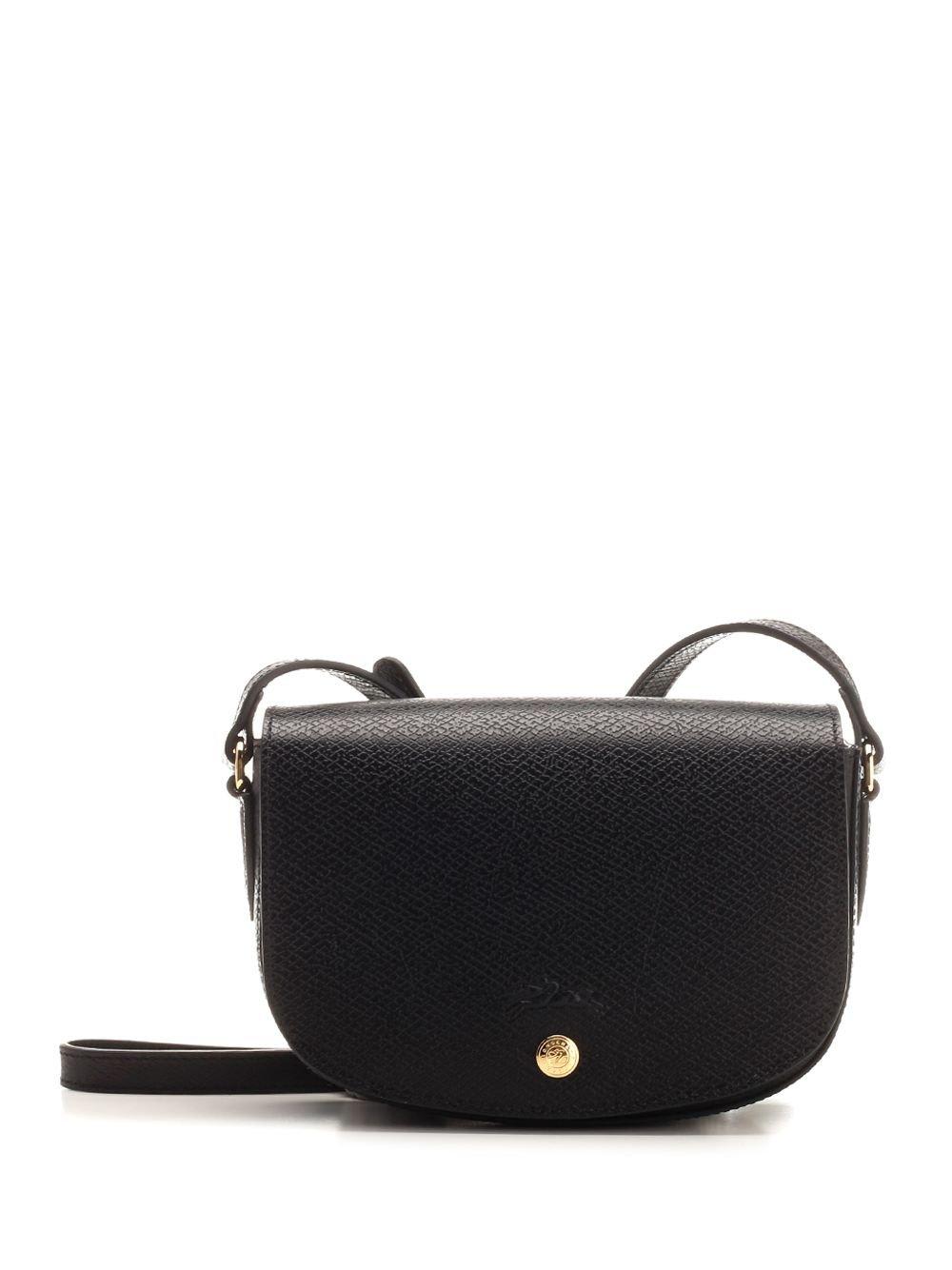 Longchamp S épure 压纹logo斜挎包