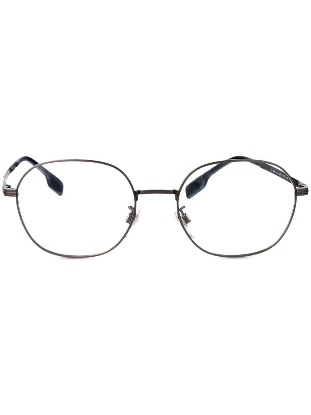 Burberry Eyewear 圆框眼镜 - 灰色