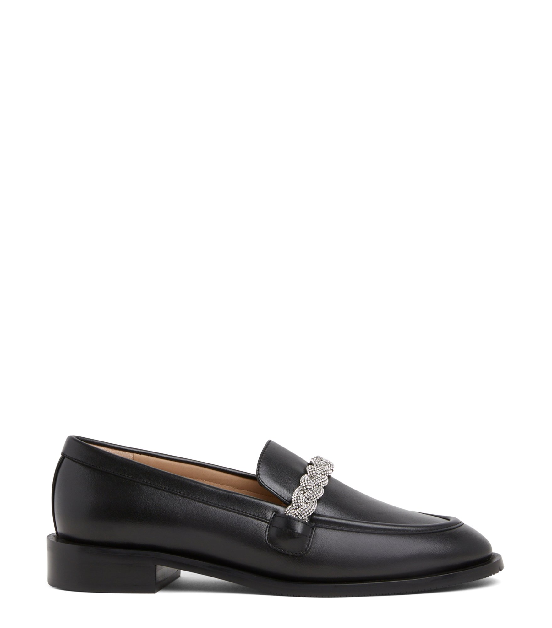 Stuart Weitzman Palmer Highshine Loafer - Woman Flats And Loafers Black 37.5