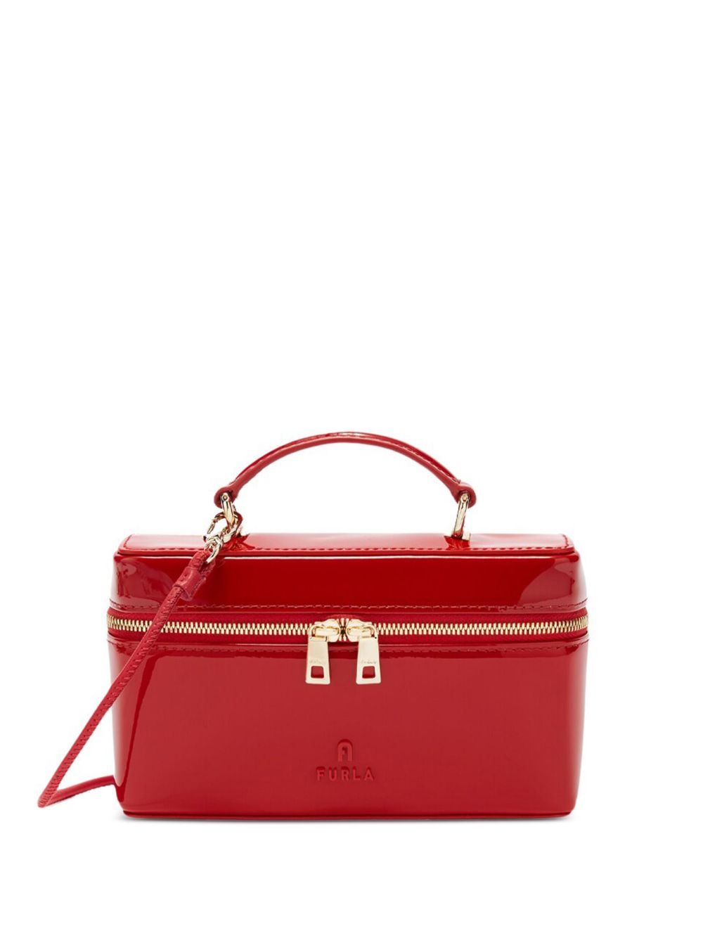 Furla Camelia 迷你单肩包 - 红色