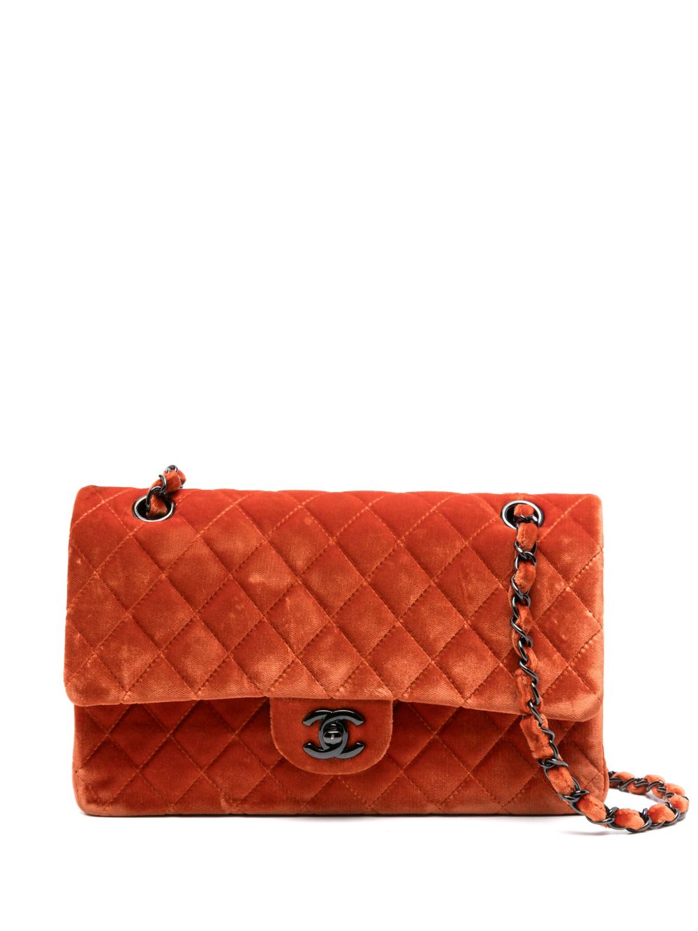 CHANEL Pre-Owned 2.55 单肩包（2014-2015年典藏款） - 橘色