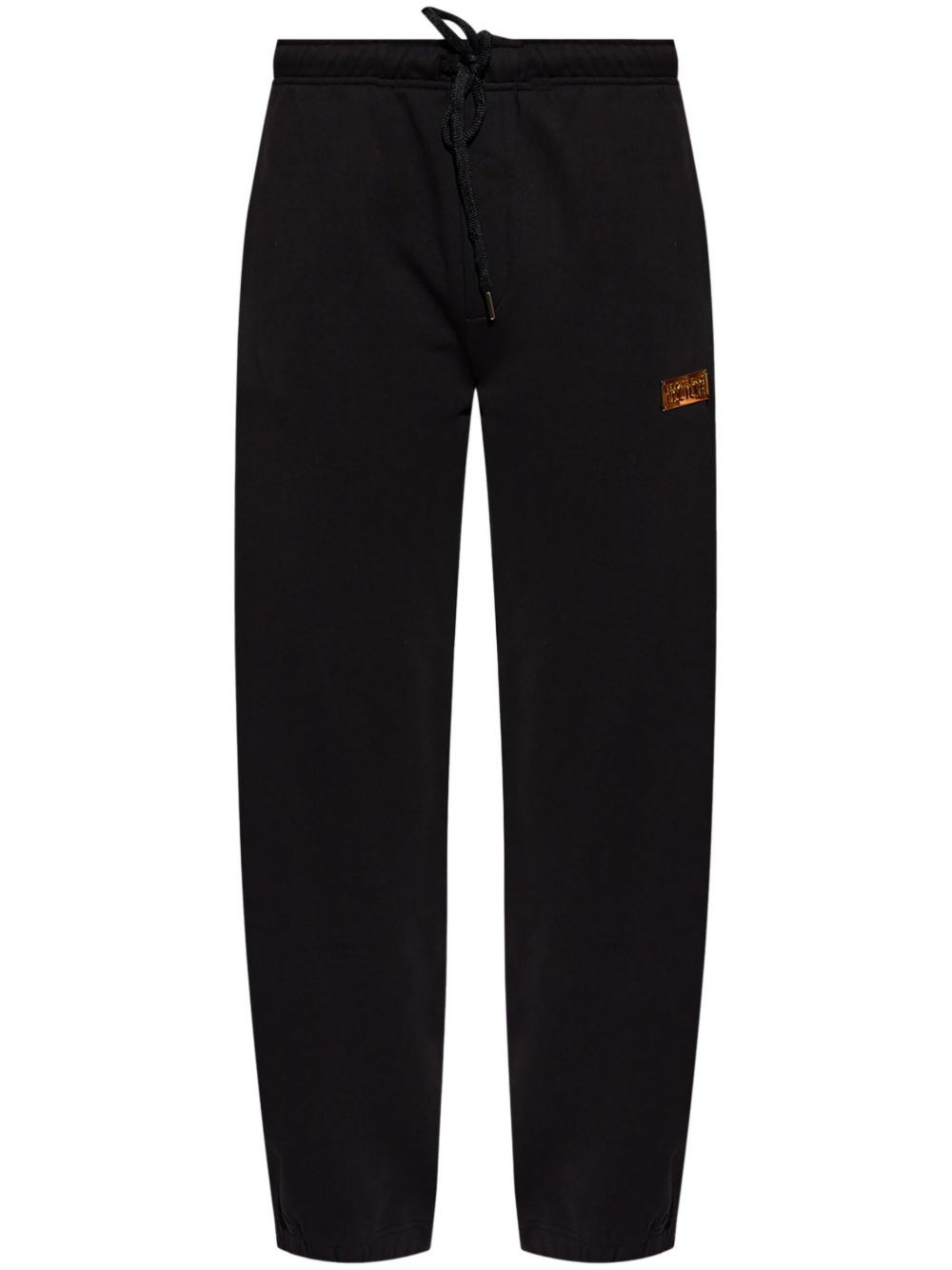 Versace Jeans Couture 棉运动裤 - 黑色