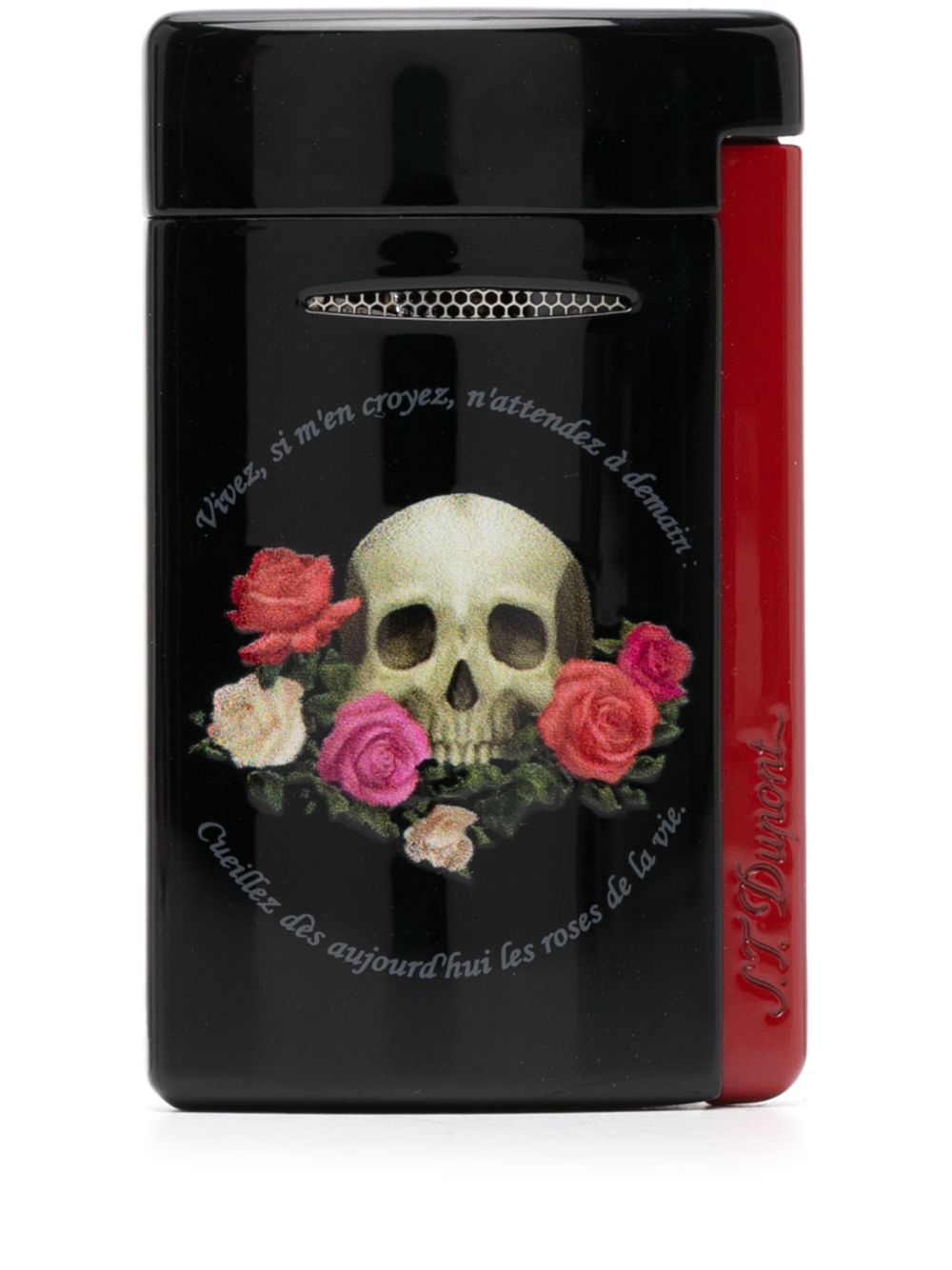 S.T. Dupont Minijet Memento Mori 打火机 - 黑色