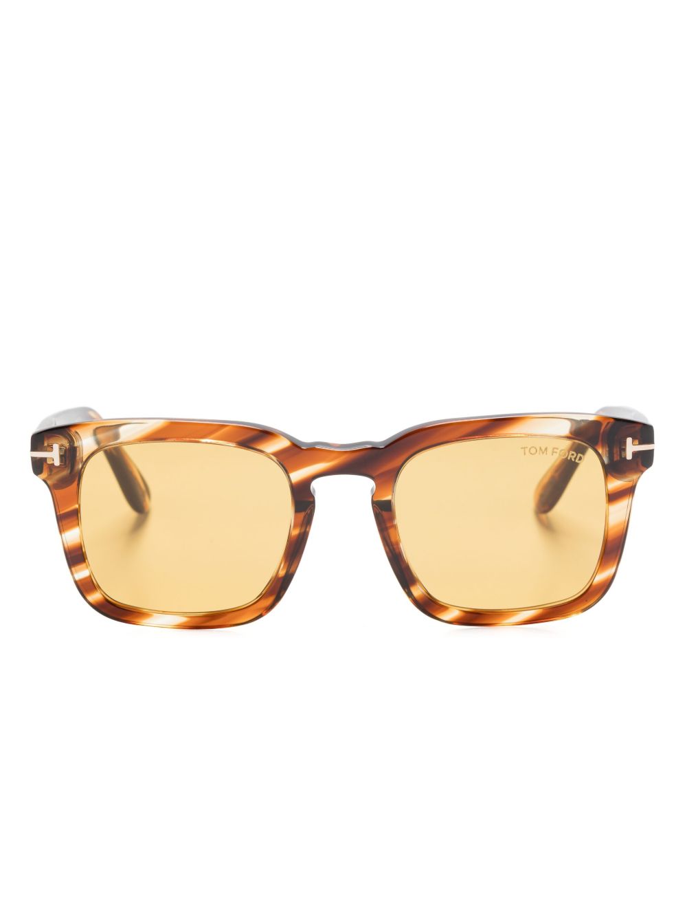 TOM FORD Eyewear Dax 太阳眼镜 - 褐色