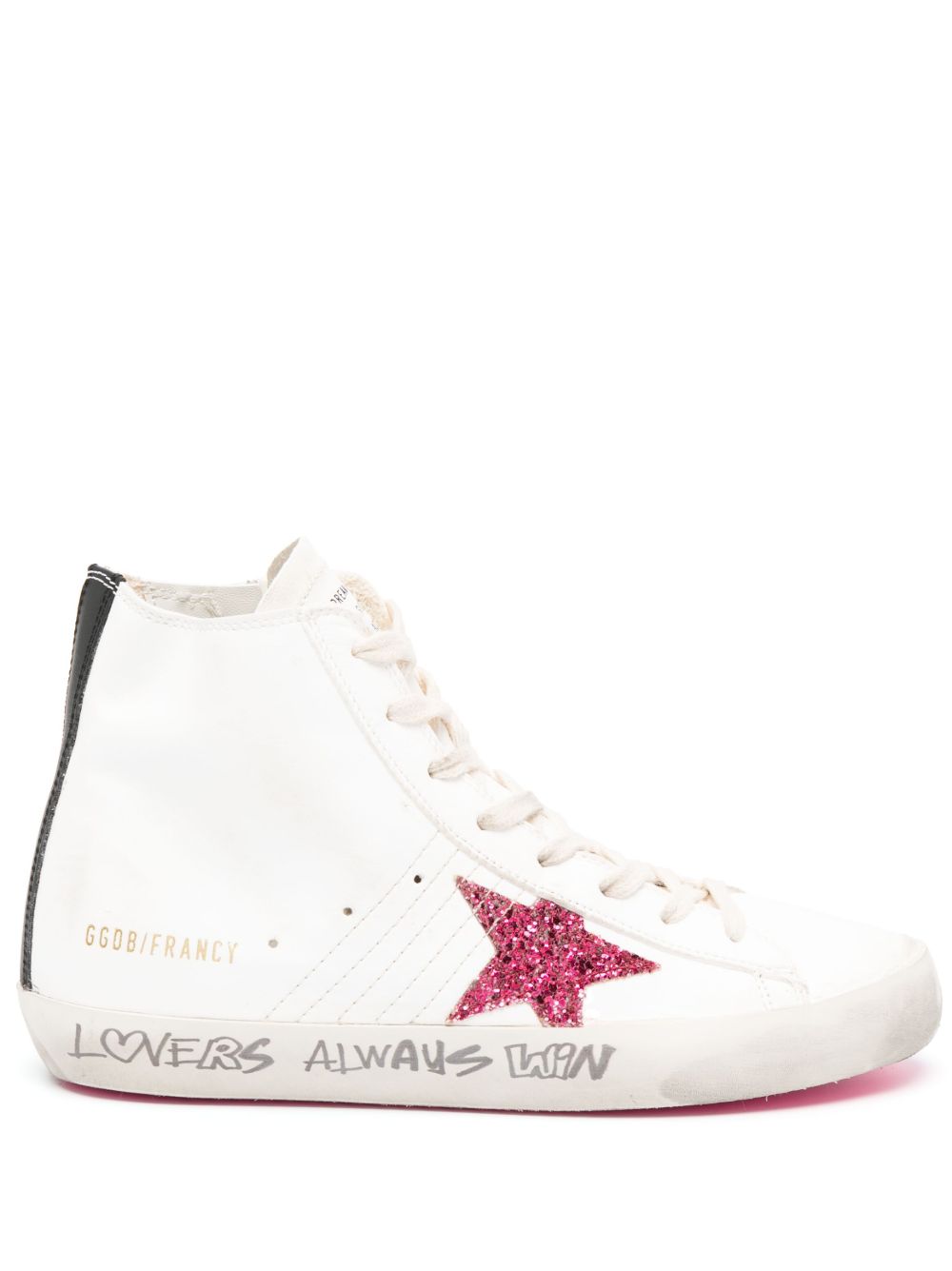 Golden Goose Francy 高帮运动鞋 - 白色