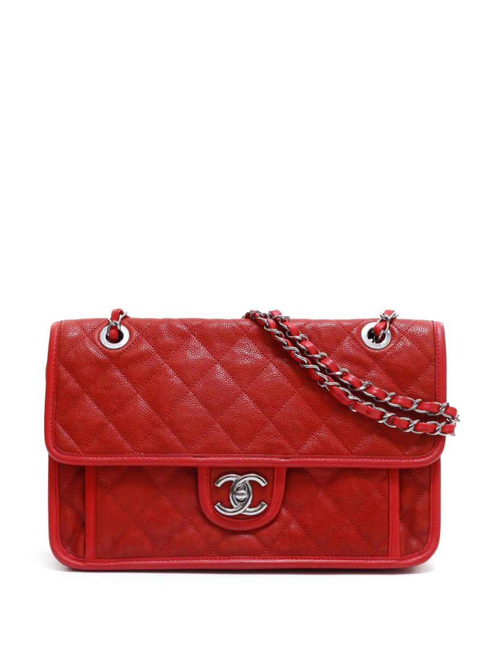 CHANEL Pre-Owned Riviera 单肩包（1995年典藏款） - 红色