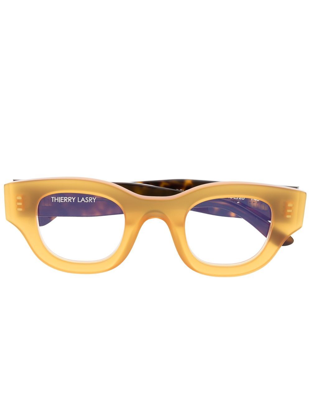 Thierry Lasry 方框光学眼镜 - 黄色