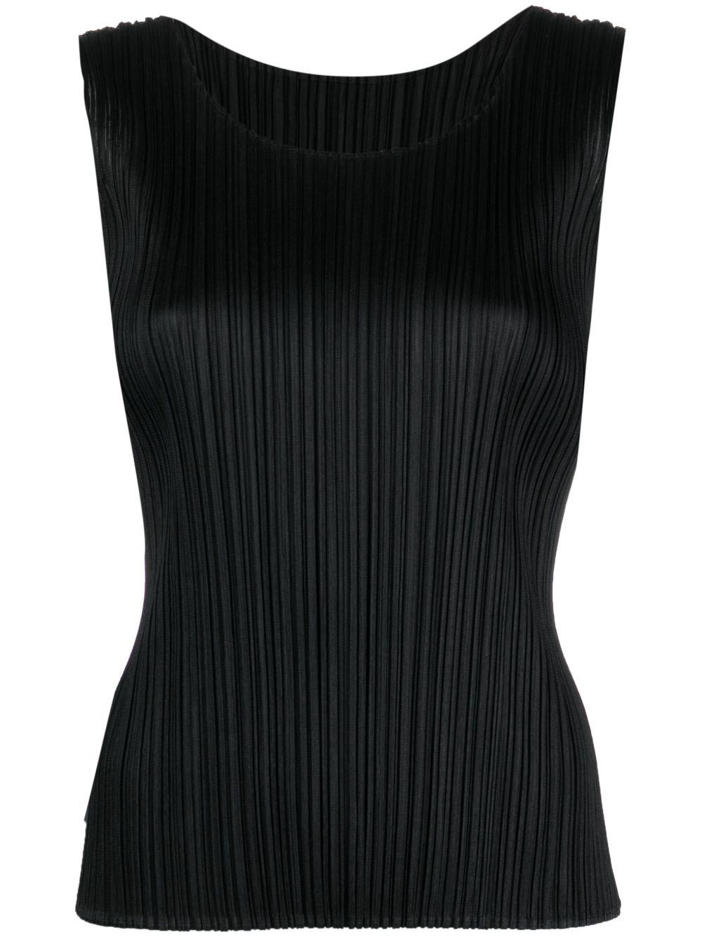 Pleats Please Issey Miyake Monthly Colors May 上衣 - 黑色