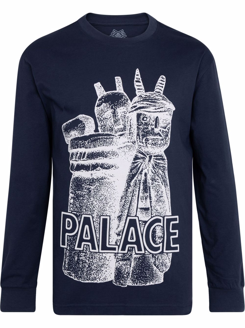 Palace Winz logo T恤 - 蓝色