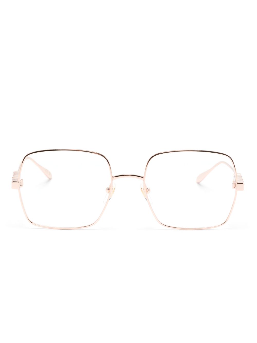 Gucci Eyewear 方框眼镜 - 金色