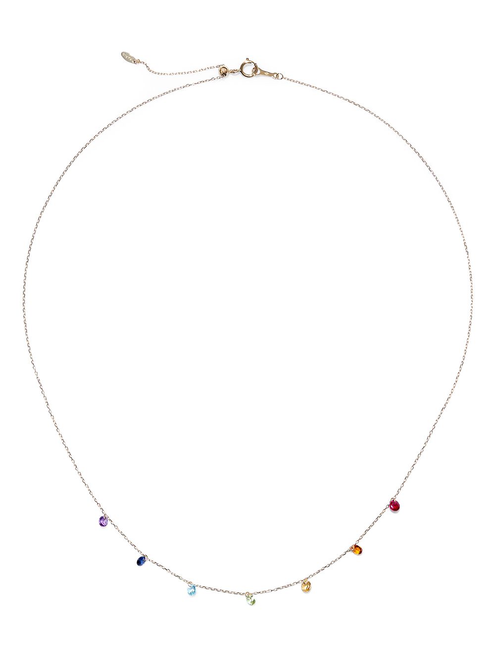 Persée 7 Chakras 18K黄金项链 - 金色