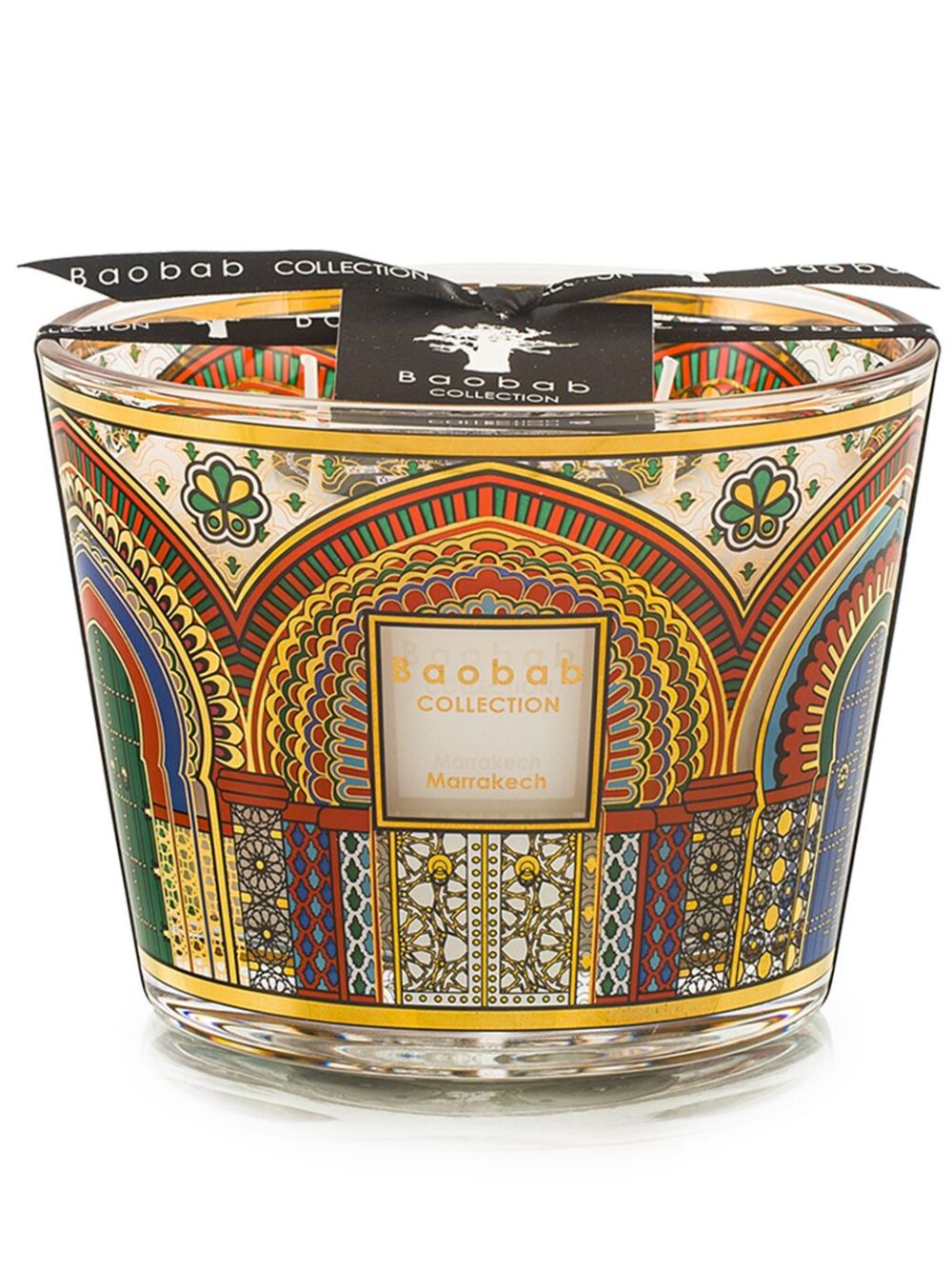Baobab Collection Marrakech 小号蜡烛 - 黄色