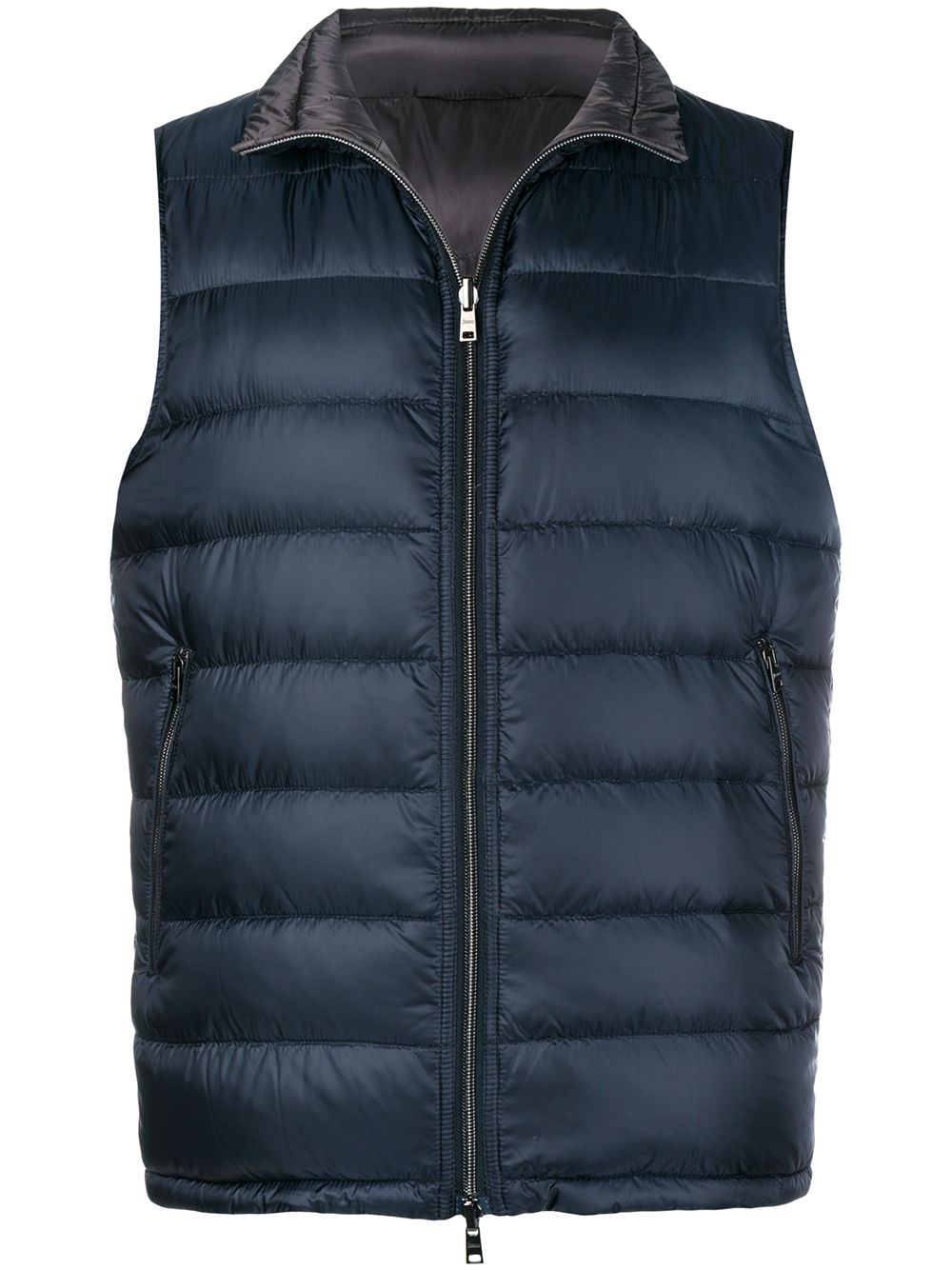 Herno classic padded gilet - 蓝色