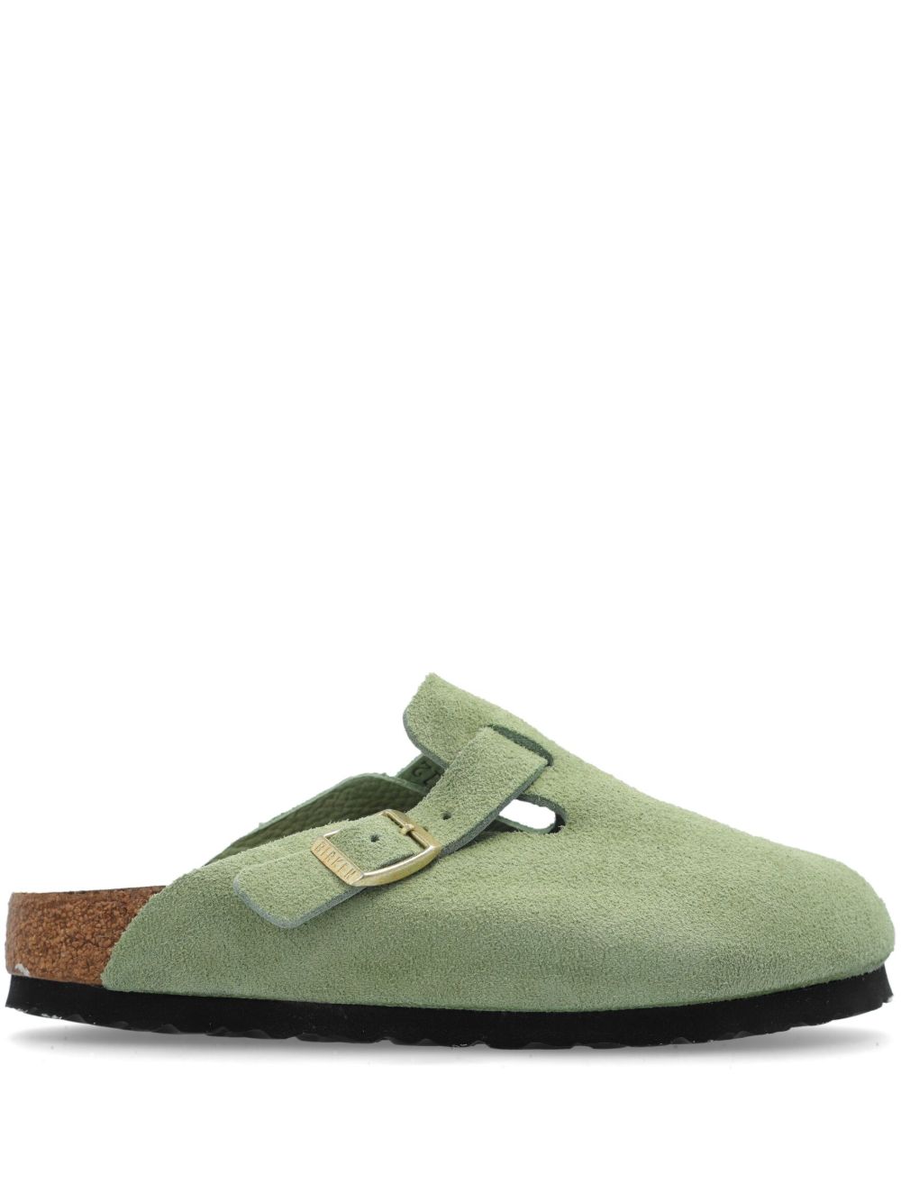 Birkenstock Boston 平底鞋 - 绿色