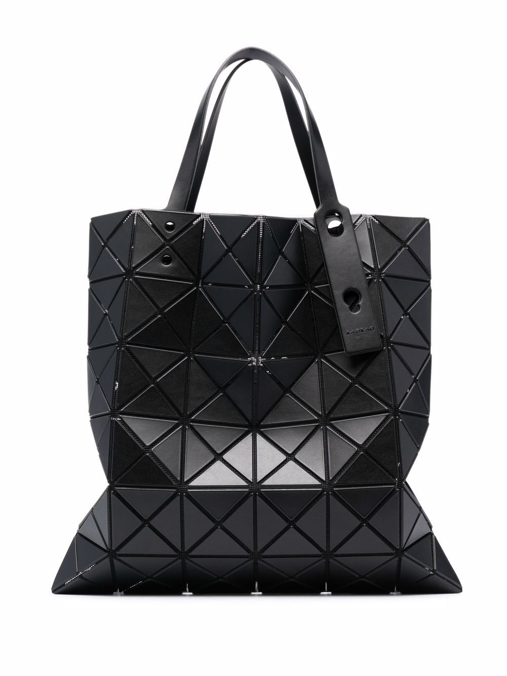 Bao Bao Issey Miyake Lucent 锥形拼接托特包 - 黑色