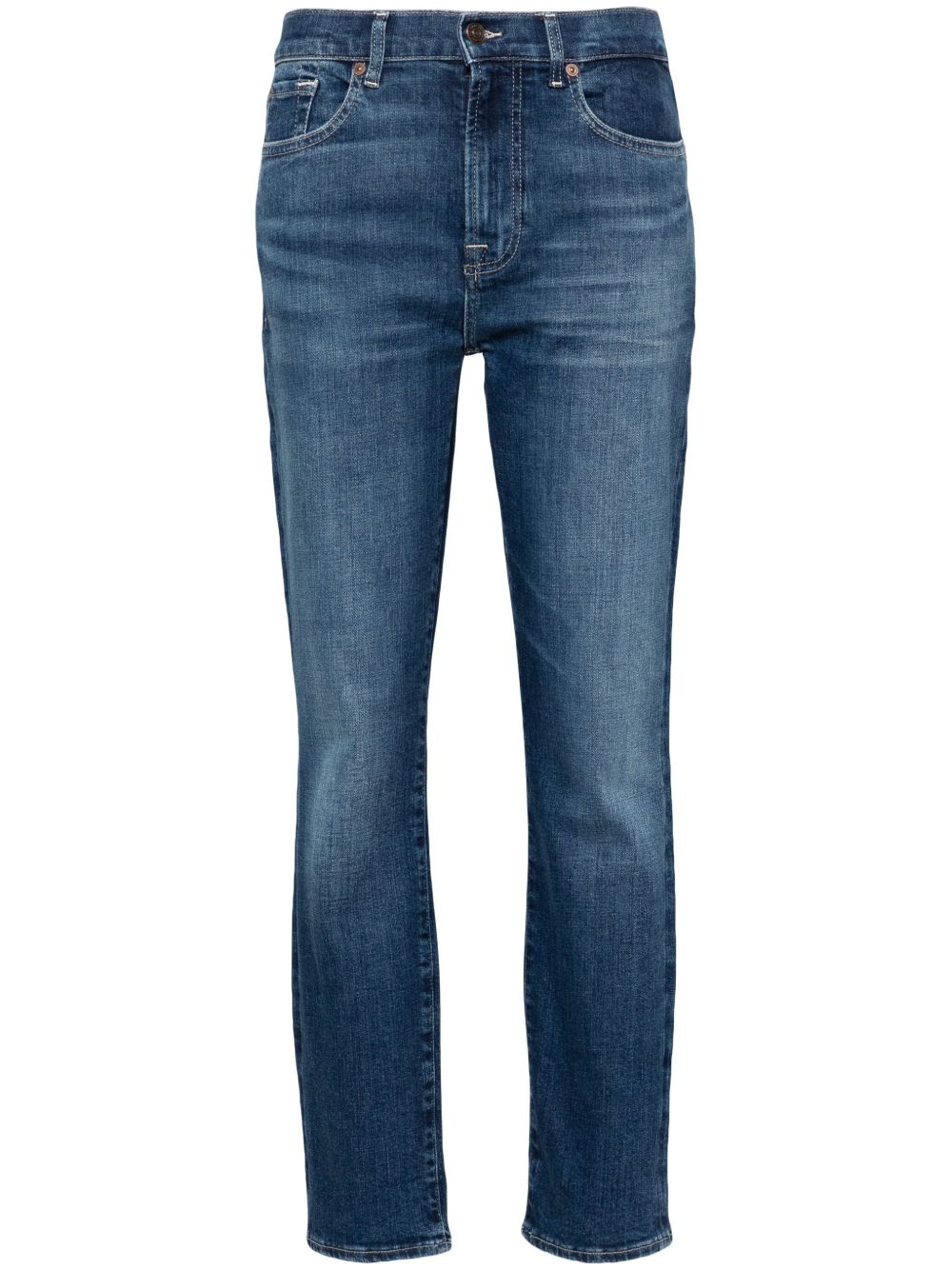 7 For All Mankind Slim Illusion Santa Monica 牛仔裤 - 蓝色