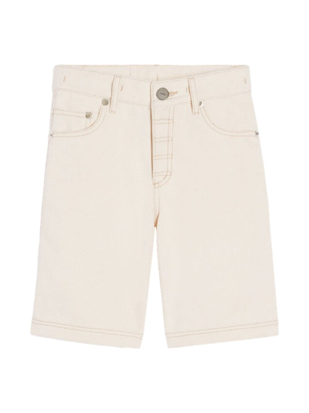 JACQUEMUS L'ENFANT The de-Nîmes 牛仔短裤 - 中性色