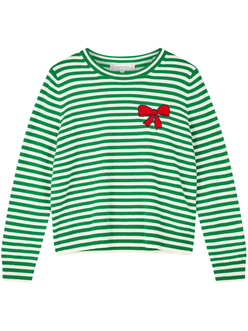 Chinti & Parker Bow Breton 毛衣 - 绿色