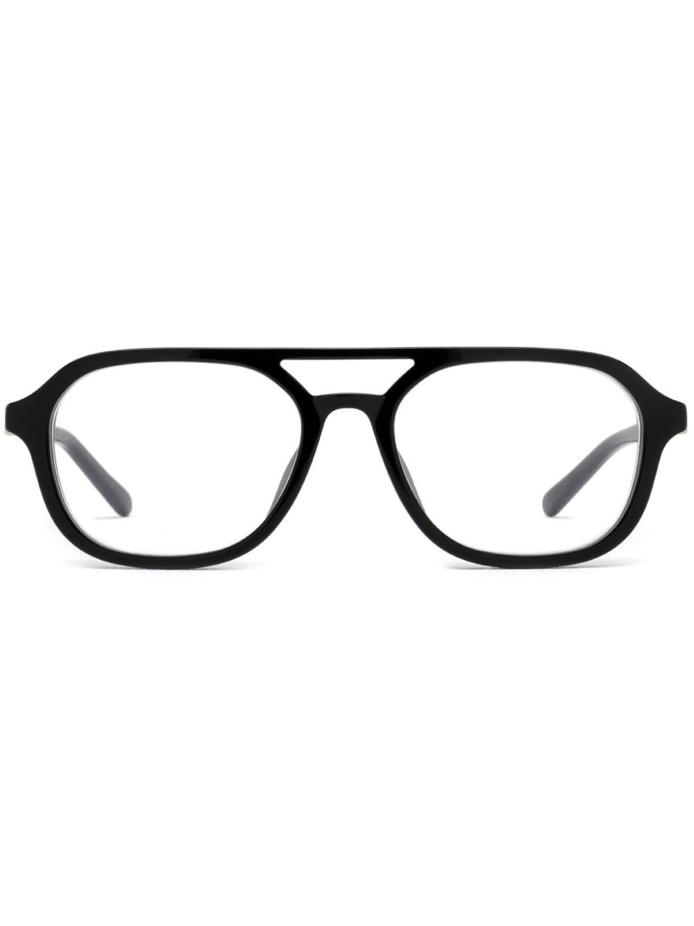 Gucci Eyewear GG1673OA 圆框眼镜 - 黑色