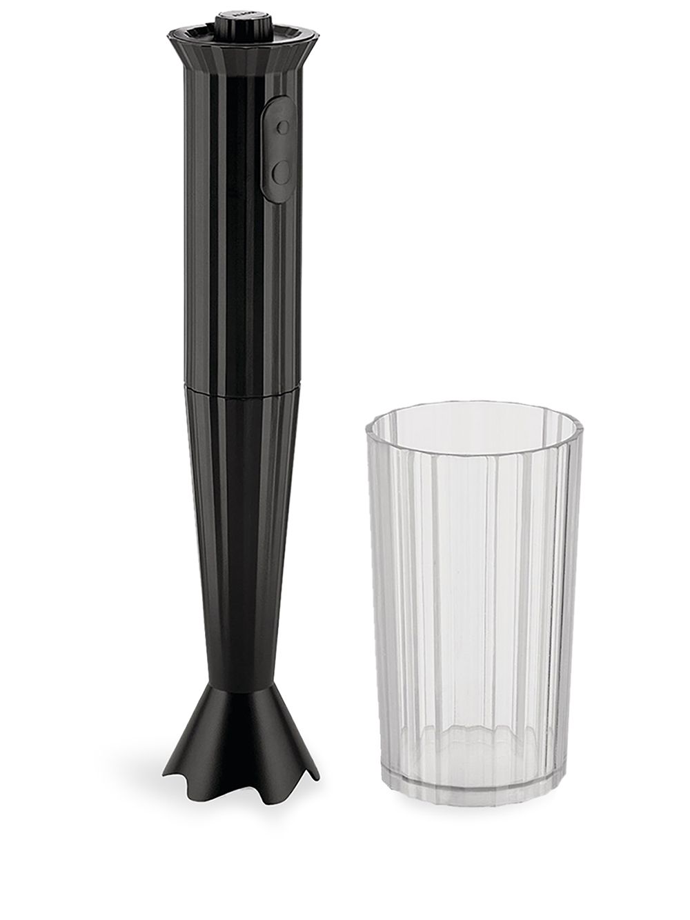 Alessi Plissé 细褶纹理搅拌器 - 黑色