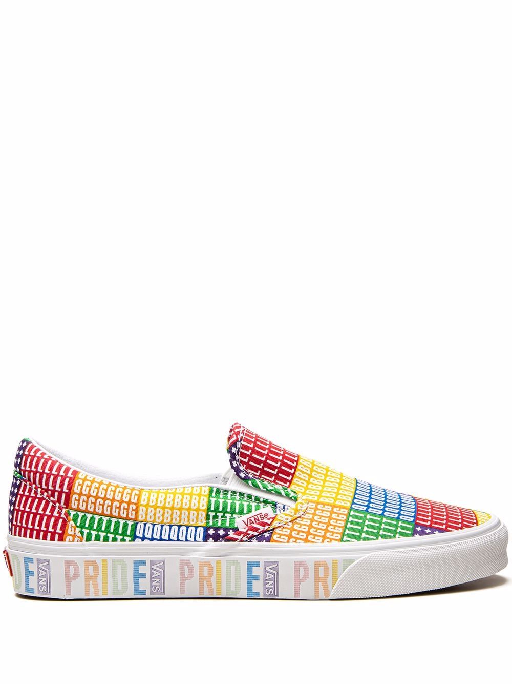 Vans Pride Classic Slip-On 运动鞋 - 绿色