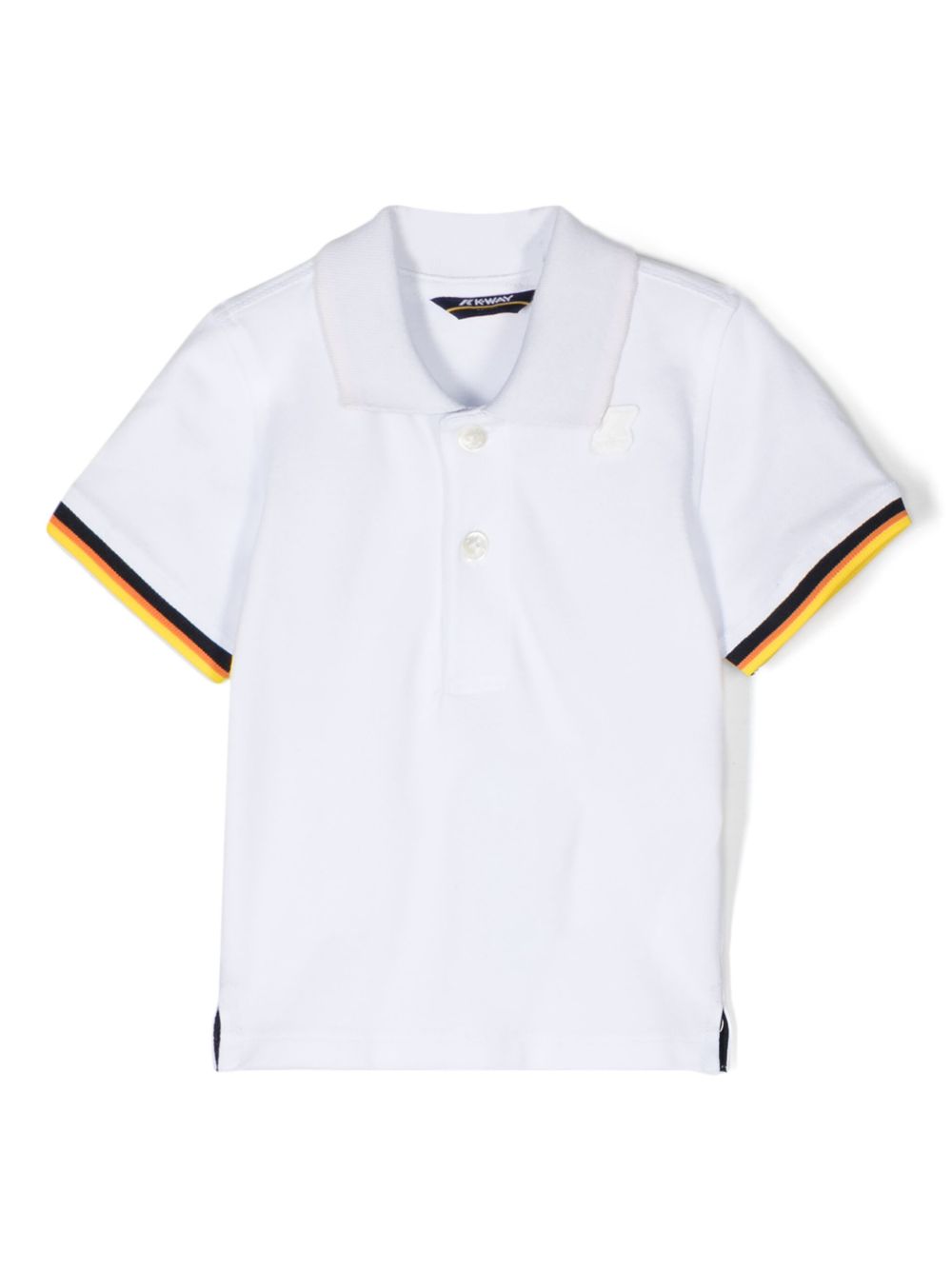 K Way Kids Vincent 棉polo衫 - 白色
