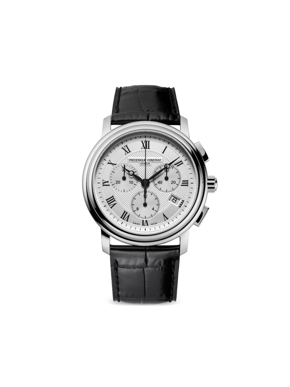 Frederique Constant Classics Quart Chronograph 40毫米腕表 - 银色
