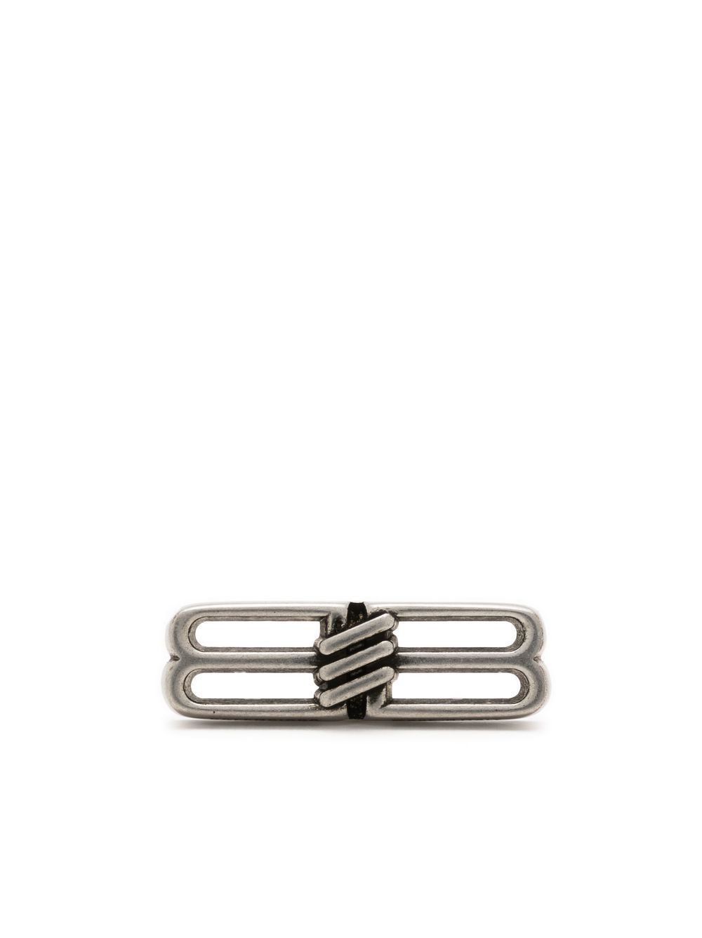Balenciaga 巴黎世家 BB Icon 耳钉 - 银色